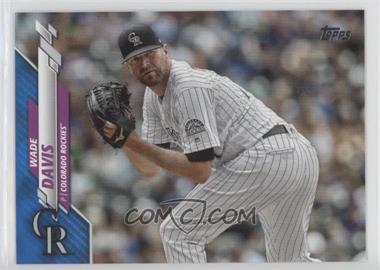 2020 Topps - [Base] - Wal-Mart Blue Border #293 - Wade Davis /299