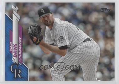 2020 Topps - [Base] - Wal-Mart Blue Border #293 - Wade Davis /299