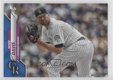 2020 Topps - [Base] - Wal-Mart Blue Border #293 - Wade Davis /299