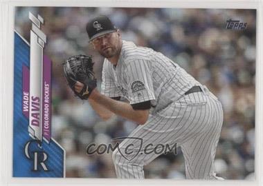 2020 Topps - [Base] - Wal-Mart Blue Border #293 - Wade Davis /299