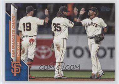 2020 Topps - [Base] - Wal-Mart Blue Border #405 - San Francisco Giants /299