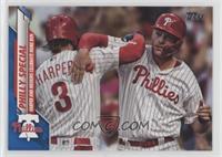 Checklist - Philly Special (Harper and Hoskins Celebrate Home Run) #/299