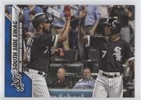 Checklist - South Side Swag (Jimenez, Anderson Celebrate Home Run) [EX to&…