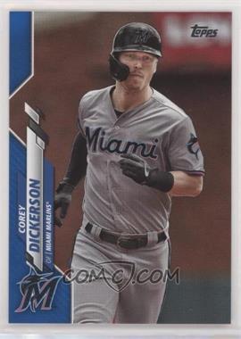 2020 Topps - [Base] - Wal-Mart Blue Border #592 - Corey Dickerson /299