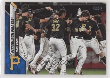 2020 Topps - [Base] - Wal-Mart Blue Border #594 - Pittsburgh Pirates /299