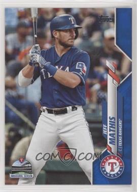 2020 Topps - [Base] - Wal-Mart Blue Border #645 - Jeff Mathis /299