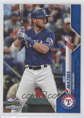 2020 Topps - [Base] - Wal-Mart Blue Border #645 - Jeff Mathis /299