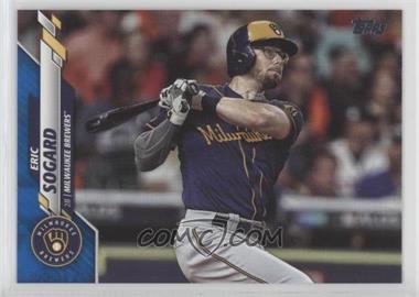 2020 Topps - [Base] - Wal-Mart Blue Border #697 - Eric Sogard /299