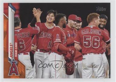 2020 Topps - [Base] - Wal-Mart Orange Border #19 - Angels /99