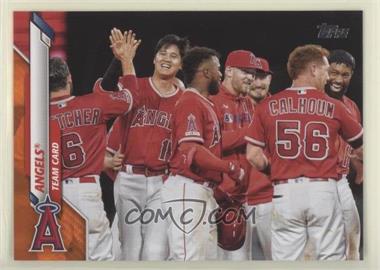 2020 Topps - [Base] - Wal-Mart Orange Border #19 - Angels /99