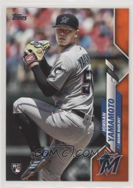 2020 Topps - [Base] - Wal-Mart Orange Border #249 - Jordan Yamamoto /99