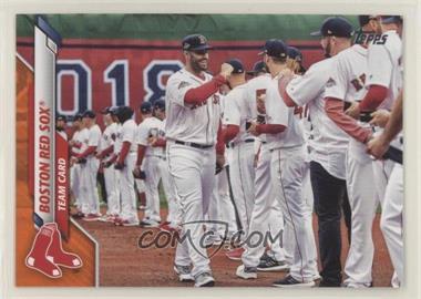 2020 Topps - [Base] - Wal-Mart Orange Border #274 - Boston Red Sox /99