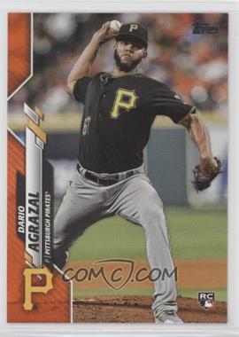 2020 Topps - [Base] - Wal-Mart Orange Border #322 - Dario Agrazal /99