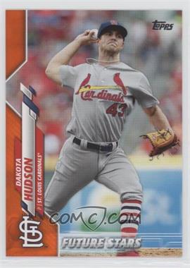 2020 Topps - [Base] - Wal-Mart Orange Border #386 - Future Stars - Dakota Hudson /99