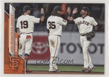 2020 Topps - [Base] - Wal-Mart Orange Border #405 - San Francisco Giants /99