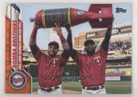 Checklist - Bomba Brothers (Cruz, Sano Celebrate Home Run Title) #/99