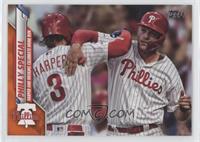 Checklist - Philly Special (Harper and Hoskins Celebrate Home Run) #/99