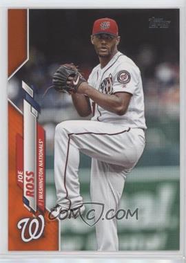 2020 Topps - [Base] - Wal-Mart Orange Border #647 - Joe Ross /99