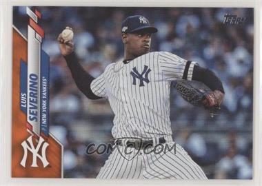 2020 Topps - [Base] - Wal-Mart Orange Border #669 - Luis Severino /99