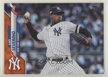 2020 Topps - [Base] - Wal-Mart Orange Border #669 - Luis Severino /99