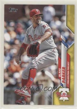 2020 Topps - [Base] - Walgreens Exclusive Yellow #286 - Blake Parker