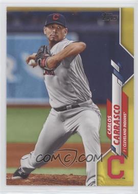 2020 Topps - [Base] - Walgreens Exclusive Yellow #384 - Carlos Carrasco