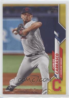 2020 Topps - [Base] - Walgreens Exclusive Yellow #384 - Carlos Carrasco