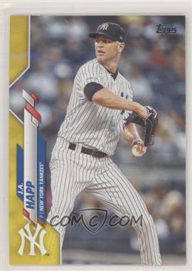 2020 Topps - [Base] - Walgreens Exclusive Yellow #419 - J.A. Happ