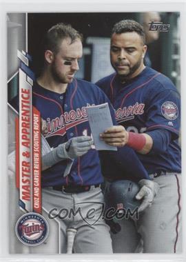 2020 Topps - [Base] #18 - Checklist - Master & Apprentice (Cruz And Garver Review Scouting Report)
