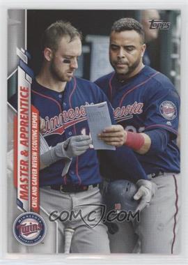 2020 Topps - [Base] #18 - Checklist - Master & Apprentice (Cruz And Garver Review Scouting Report)