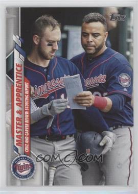 2020 Topps - [Base] #18 - Checklist - Master & Apprentice (Cruz And Garver Review Scouting Report)