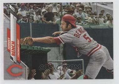 2020 Topps - [Base] #186.2 - SP - Legend Variation - Johnny Bench