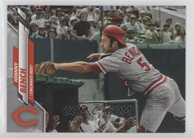 2020 Topps - [Base] #186.2 - SP - Legend Variation - Johnny Bench