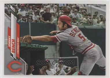 2020 Topps - [Base] #186.2 - SP - Legend Variation - Johnny Bench