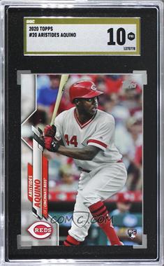 2020 Topps - [Base] #20.1 - Aristides Aquino (Batting) [SGC 10 PRISTINE]