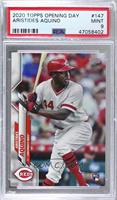 Aristides Aquino (Batting) [PSA 9 MINT]