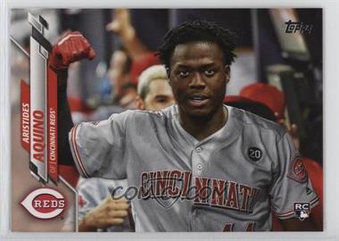 2020 Topps - [Base] #20.2 - SP - Photo Variation - Aristides Aquino (In Dugout)