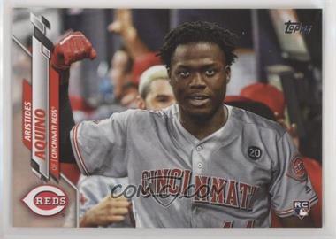 2020 Topps - [Base] #20.2 - SP - Photo Variation - Aristides Aquino (In Dugout)