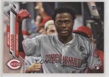 2020 Topps - [Base] #20.2 - SP - Photo Variation - Aristides Aquino (In Dugout)