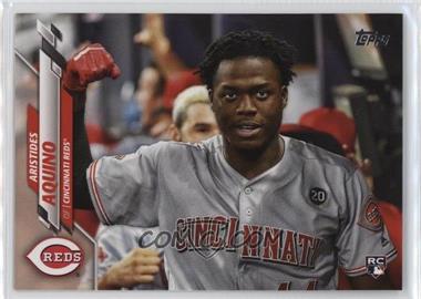2020 Topps - [Base] #20.2 - SP - Photo Variation - Aristides Aquino (In Dugout)