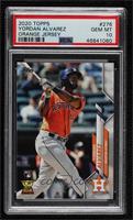 Yordan Alvarez (Orange Jersey) [PSA 10 GEM MT]