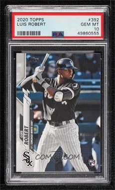 2020 Topps - [Base] #392.1 - Luis Robert (Batting) [PSA 10 GEM MT]