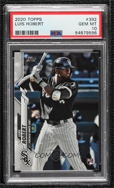 2020 Topps - [Base] #392.1 - Luis Robert (Batting) [PSA 10 GEM MT]