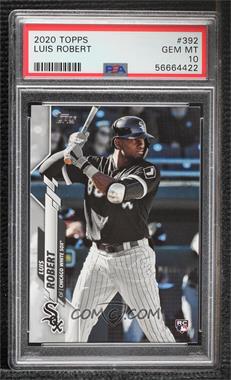 2020 Topps - [Base] #392.1 - Luis Robert (Batting) [PSA 10 GEM MT]