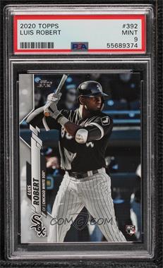 2020 Topps - [Base] #392.1 - Luis Robert (Batting) [PSA 9 MINT]