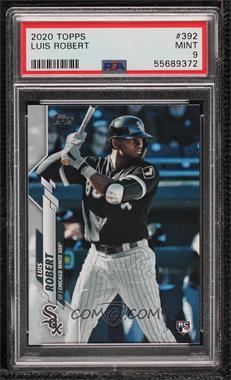 2020 Topps - [Base] #392.1 - Luis Robert (Batting) [PSA 9 MINT]