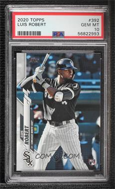 2020 Topps - [Base] #392.1 - Luis Robert (Batting) [PSA 10 GEM MT]