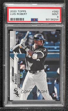 2020 Topps - [Base] #392.1 - Luis Robert (Batting) [PSA 9 MINT]