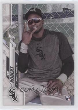 2020 Topps - [Base] #392.2 - SP - Photo Variation - Luis Robert (Wearing Sunglasses in Dugout)