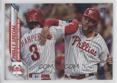 2020 Topps - [Base] #446 - Checklist - Philly Special (Harper and Hoskins Celebrate Home Run)